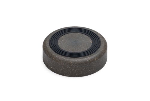 Beeztees DBL Kedi Mama Su Kabı, Bambu, Antrasit 12cm, 250ml