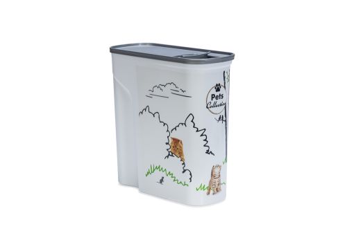 Beeztees Kedi Maması Saklama Kabı 6L