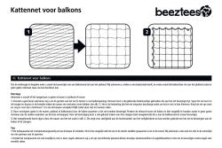 Beeztees Kedi Pencere veya Balkon Koruma Filesi, Şeffaf, 6x3m - Thumbnail