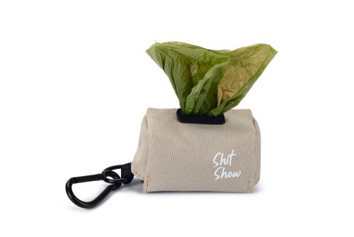 Beeztees Köpek Dışkı Toplama Poşeti Taşıma Çantası, Gri, 7,5x3,5x4cm