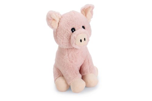 Beeztees Köpek Oyuncağı, Domuz, Peluş, Pembe, 25x19x18cm