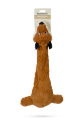 Beeztees Köpek Oyuncağı, İki Sesli, Tilki, Peluş, Kahverengi, 50cm - Thumbnail