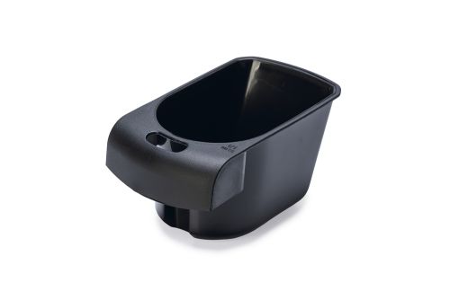 Beeztees Mama Saklama Kabı, Plastik, Tekerlekli, Özel Kapaklı, Dışı Metal Görünümlü 54L