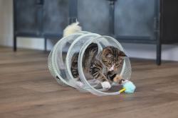 Beeztees Yavru Kedi Tüneli, Spiral Şeklinde, 60x25x25cm - Thumbnail