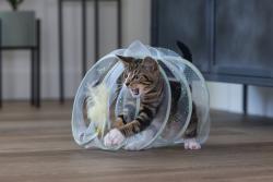Beeztees Yavru Kedi Tüneli, Spiral Şeklinde, 60x25x25cm - Thumbnail