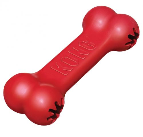 Kong Kırmızı Kauçuk Köpek Kemik Oyuncağı S 13,5cm