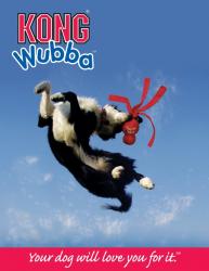 Kong Wubba Sesli Köpek Oyuncağı L 34cm - Thumbnail