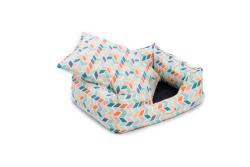 Pet Comfort Alpha Merta Yeşil Köpek Yatağı L 85x105cm - Thumbnail