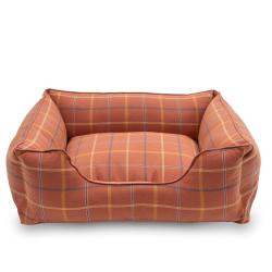 Pet Comfort - Pet Comfort Alpha Ortopedik Kiremit Rengi Köpek Yatağı M 80x65cm