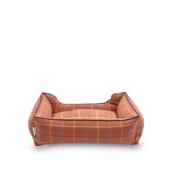 Pet Comfort Bravo Ortopedik Kiremit Rengi Köpek Yatağı L 90x70cm - Thumbnail