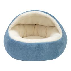 Pet Comfort - Pet Comfort Cosy Kedi/Köpek Yatağı, Mavi-Beyaz 55x55x20cm