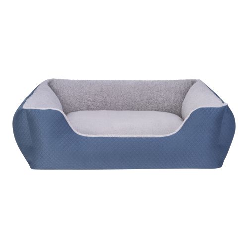 Pet Comfort Echo Köpek Yatağı Mavi/Gri Peluş L 105x80cm