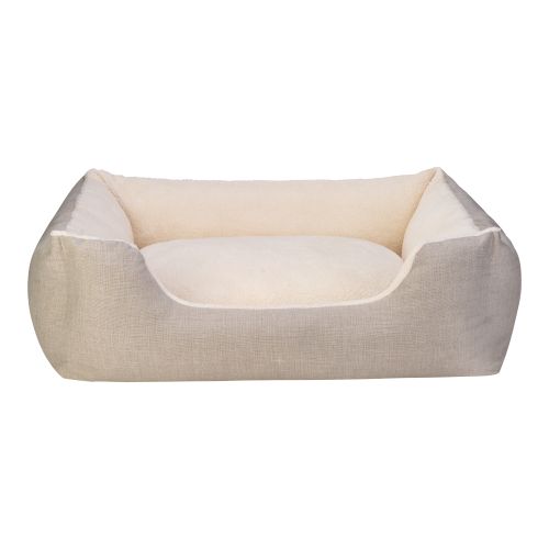 Pet Comfort Echo Ekru-Ekru Köpek Yatağı L 105x85cm