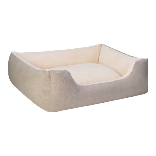 Pet Comfort Echo Ekru-Ekru Köpek Yatağı L 105x85cm