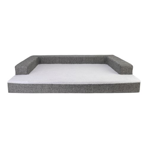 Pet Comfort Gloria Sofa Orthopedik Köpek Yatağı, Antrasit 120x80x10cm