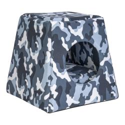Pet Comfort Iglo Kedi Yatağı Camouflage 37x37x37cm - Thumbnail