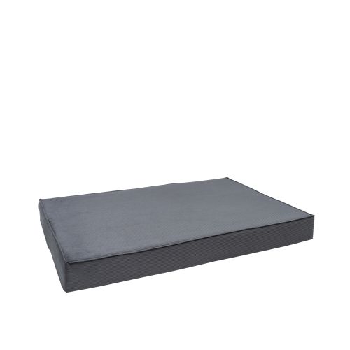 Pet Comfort Lima Ortopedik Antrasit Köpek Yatağı 120x80x12cm (Sünger+Visco Hafızalı Sünger)