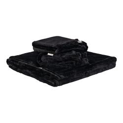 Pet Comfort Lodix Siyah Köpek Battaniyesi L 150x100cm - Thumbnail