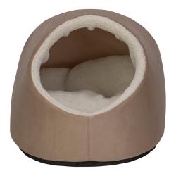 Pet Comfort Nest Kedi Yatağı Bej 40x40cm - Thumbnail