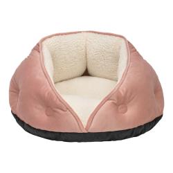 Pet Comfort - Pet Comfort Paris Kedi ve Köpek Yatağı Pudra Pembe 60cm