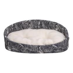 Pet Comfort - Pet Comfort Porto Köpek Yatağı Siyah-Beyaz 70x55cm