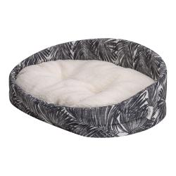 Pet Comfort Porto Köpek Yatağı Siyah-Beyaz 70x55cm - Thumbnail