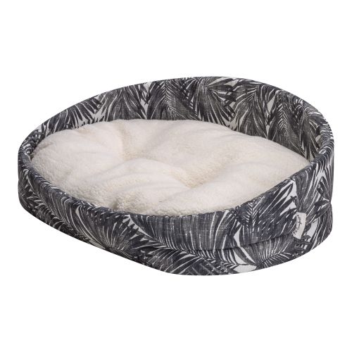 Pet Comfort Porto Köpek Yatağı Siyah-Beyaz 70x55cm