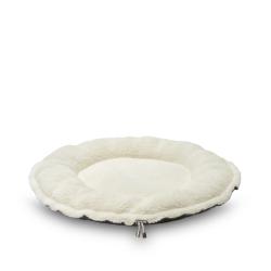 Pet Comfort Sunflower Çift Taraflı Koyu Yeşil/Ekru Kedi ve Köpek Yatağı 60cm - Thumbnail