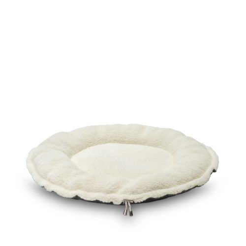 Pet Comfort Sunflower Çift Taraflı Koyu Yeşil/Ekru Kedi ve Köpek Yatağı 60cm