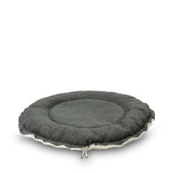 Pet Comfort Sunflower Çift Taraflı Koyu Yeşil/Ekru Kedi ve Köpek Yatağı 60cm - Thumbnail