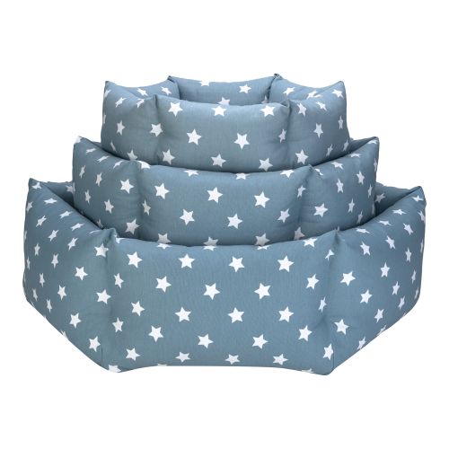 Pet Comfort Tokyo Mavi Star Köpek Yatağı L 100cm