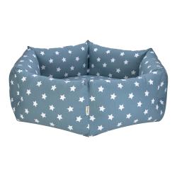 Pet Comfort Tokyo Mavi Star Köpek Yatağı L 100cm - Thumbnail