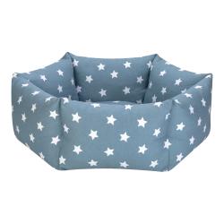 Pet Comfort Tokyo Mavi Star Köpek Yatağı M 70cm - Thumbnail