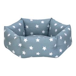 Pet Comfort - Pet Comfort Tokyo Mavi Star Kedi ve Köpek Yatağı S 50cm