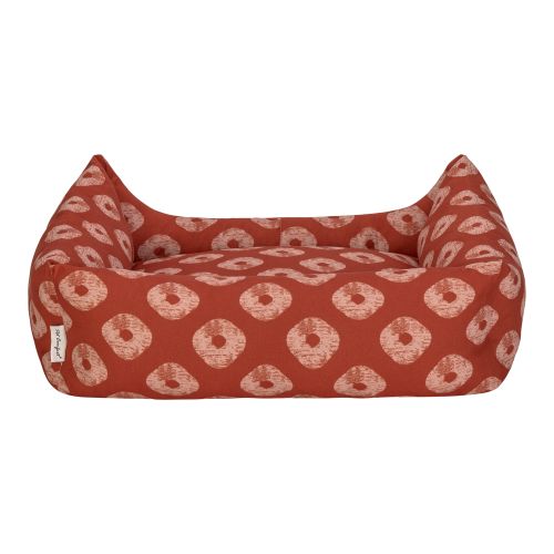 Pet Comfort Uniform Kiss Tarçın-Bej Köpek Yatağı M 70x60cm