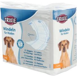 Trixie - Trixie Erkek Köpek Pedi L-XL 60-80cm 12Adet