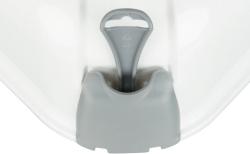 Trixie Kedi Kapalı Köşe Tuvaleti ve Küreği 60x43x52cm Açık Gri-Granit - Thumbnail