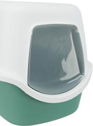 Trixie Kedi Kapalı Tuvaleti 40x40x56cm Yeşil-Beyaz - Thumbnail