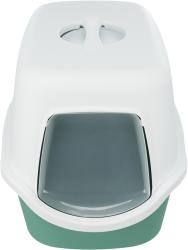 Trixie Kedi Kapalı Tuvaleti 40x40x56cm Yeşil-Beyaz - Thumbnail