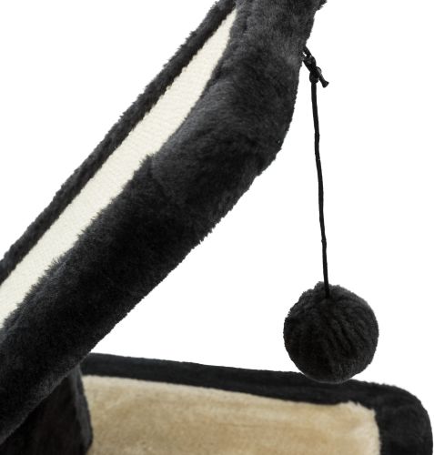 Trixie Kedi Tırmalama ve Oyun Tahtası 42cm Siyah Krem