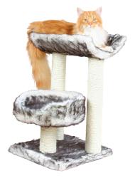 Trixie - Trixie Kedi Tırmalama ve Yatağı 62cm Siyah Beyaz