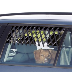 Trixie Köpek Araba Camı Parmaklığı 30-110cm Siyah - Thumbnail