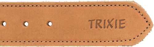 Trixie Köpek Boyun Tasması Kalın Deri 47-55cm 40mm L Kahverengi