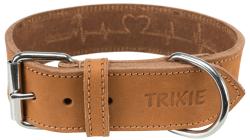 Trixie - Trixie Köpek Boyun Tasması Kalın Deri 38-47cm 40mm M Kahverengi
