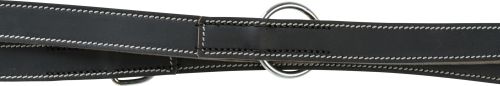 Trixie Köpek Gezdirme Kayışı Gerçek Kalın Deri 2m 20mm L-XL Siyah