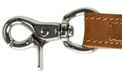 Trixie Köpek Gezdirme Kayışı Gerçek Kalın Deri 2m 20mm M-L Kahverengi - Thumbnail