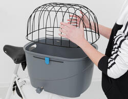 Trixie Köpek İçin Bisiklet Arkası Sepeti Plastik ve Metal 36x47x46cm Gri - Thumbnail