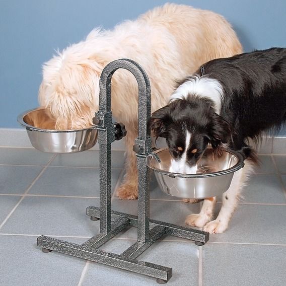 Trixie Köpek İkili Paslanmaz Çelik Ayaklı Mama Su Kabı Seti 2,8Lt 24cm