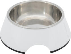 Trixie Köpek Mama ve Su Kabı Melamin Paslanmaz Çelik 0.2Lt-14cm Beyaz - Thumbnail