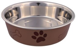 Trixie Köpek Paslanmaz Çelik Mama ve Su Kabı 0,4L 14cm - Thumbnail